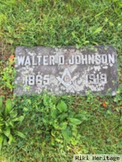 Walter D Johnson