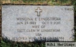 Winona E Lindstrom