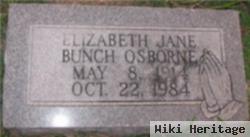 Elizabeth Jane Bunch Osborne