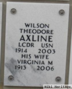 Dr Wilson Theodore Axline