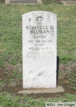 Pfc Romauld G Bauman