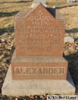 Mary Beynon Alexander