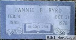 Frances Bell "fannie" Rogers Byrd