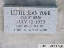 Lettie Jean York