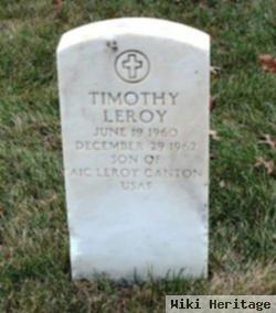 Timothy Leroy Canton