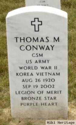 Thomas M Conway