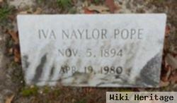 Iva L Naylor Pope