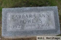 Barbara Ann Powers