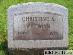 Christine A. Wiedman