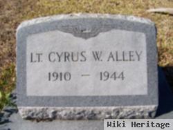 Lt. Cyrus W Alley