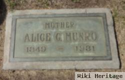 Alice C Munro