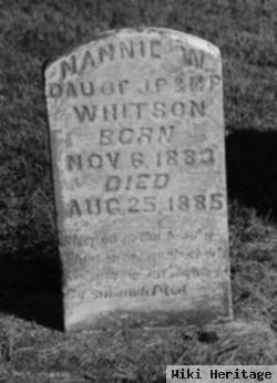 Nannie W. Whitson