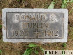 Donald C Duplin