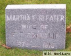 Martha E Sleater Franklin