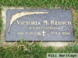 Victoria M Reusch