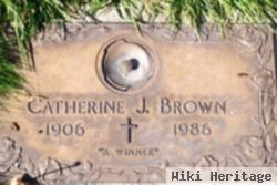 Catherine J Brown