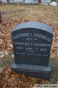 Gertrude L. Rabineau Haubner