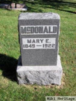 Mary Ellen Douglas Mcdonald