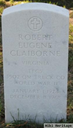 Robert Eugene Claiborne