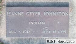 Jeanne Geyer Johnston