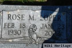 Rose M. Loper