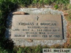 Thomas Z Duncan