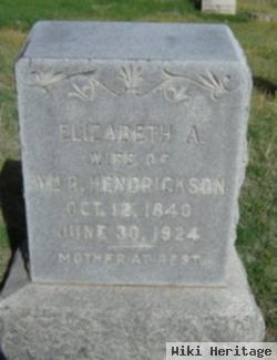 Elizabeth Anne Strange Hendrickson