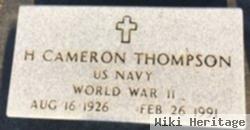 H Cameron Thompson