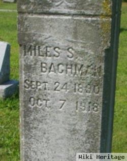 Miles Shaak Bachman