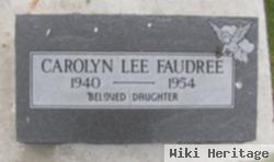 Carolyn Lee Faudree