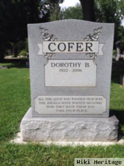 Dorothy B Cofer