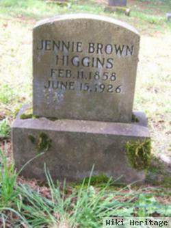 Jennie Brown Higgins