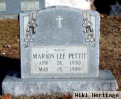 Marion Lee "butch" Pettit