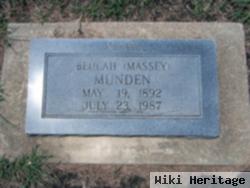 Beulah Massey Munden