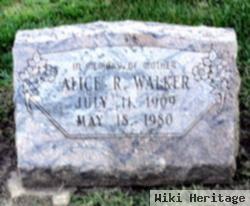 Alice R. Walker