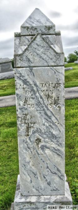 Allen Taylor Bowman