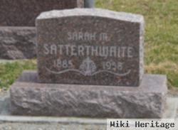 Sara Marie Satterthwaite