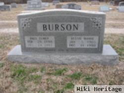 Bessie Mamie Cothren Burson