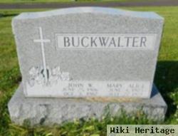 John W Buckwalter