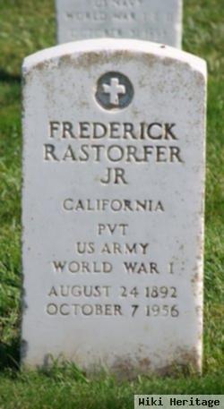 Frederick Rastorfer, Jr