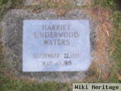 Harriet Underwood Waters