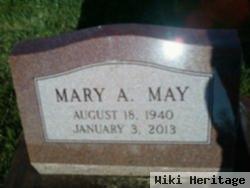 Mary A May