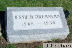 Dr Jennie May Coleman