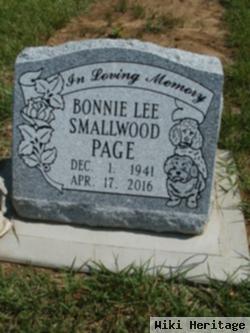 Bonnie Lee Longfellow Smallwood Page