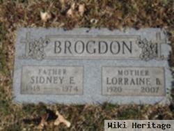 Sidney E. Brogdon