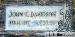 John E. Davidson