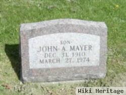 John A Mayer