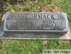 Janie Isabelle "janey" Burkhart Mccormack