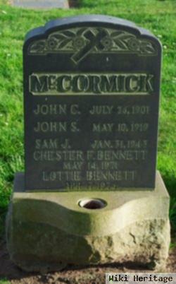 Samuel J Mccormick