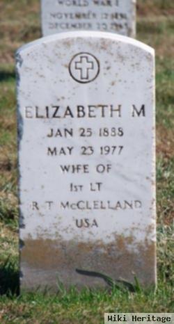 Elizabeth M Mcclelland